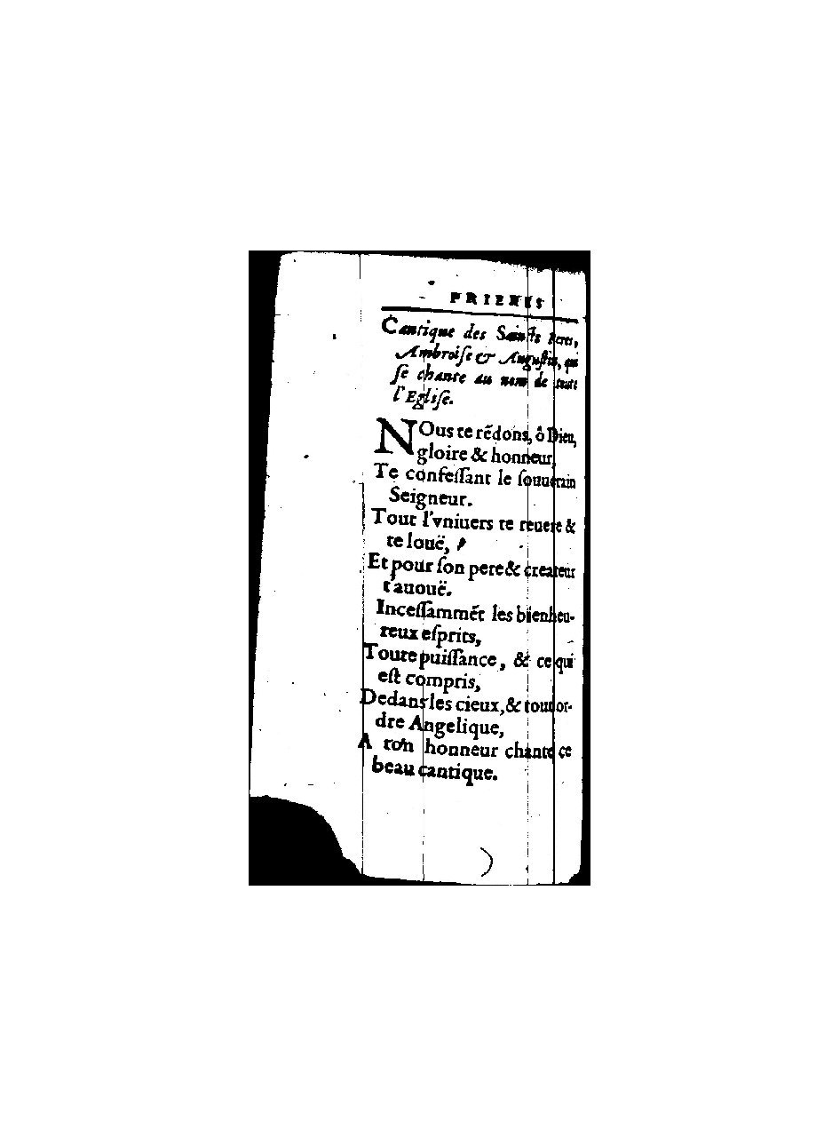 1596 - Guillaume Auvray - Trésor des prières, oraisons et instructions chrétiennes - BnF 1596 - Guillaume Auvray - Trésor des prières, oraisons et instructions chrétiennes - BnF