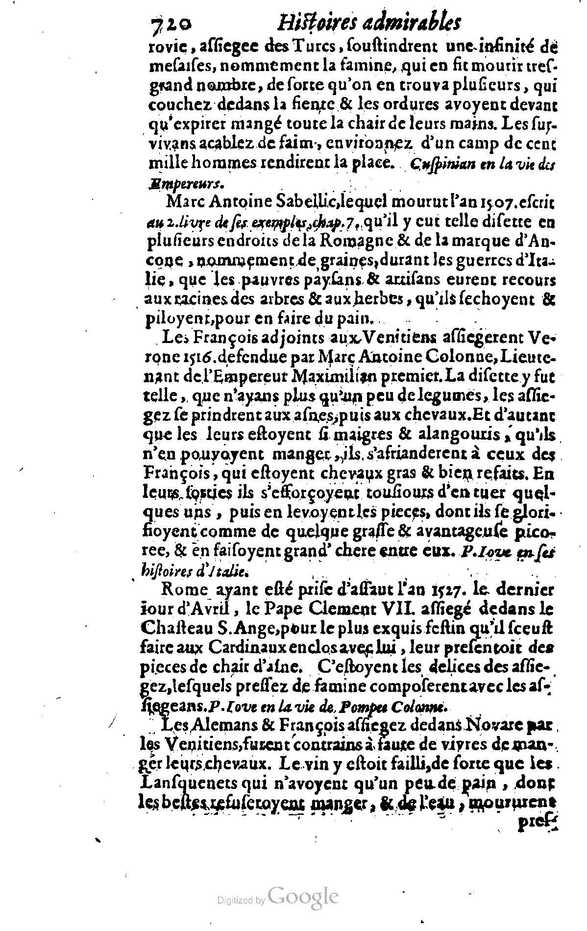 1628 - Jacques Crespin - Trésor d’histoires admirables et mémorables - BSB Munich