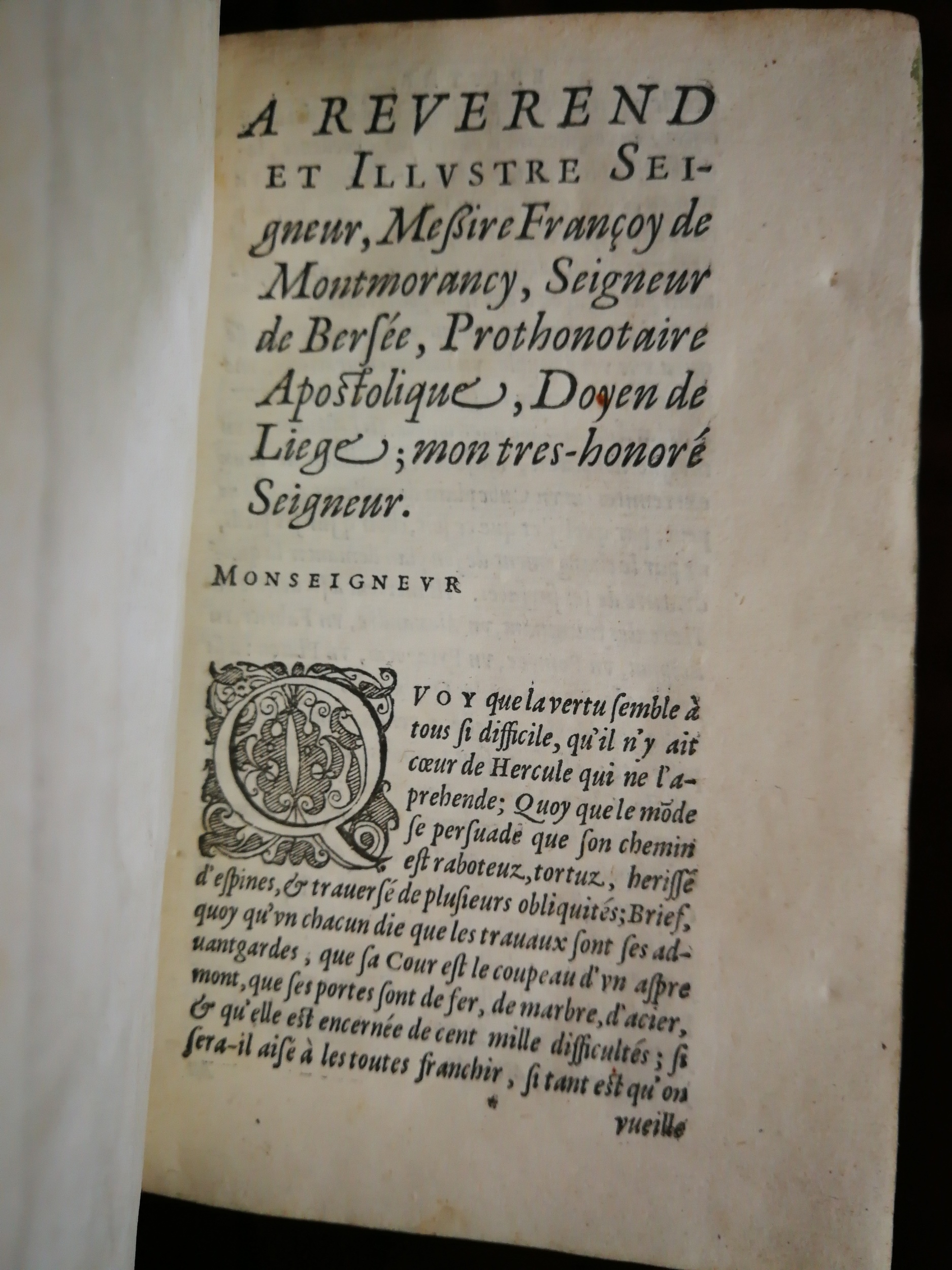 1611 - Christian Ouwerx - Trésor ou reliquaire d’honneur de Jésus Christ et de ses saints - BU Lille 1611 - Christian Ouwerx - Trésor ou reliquaire d’honneur de Jésus Christ et de ses saints - BU Lille