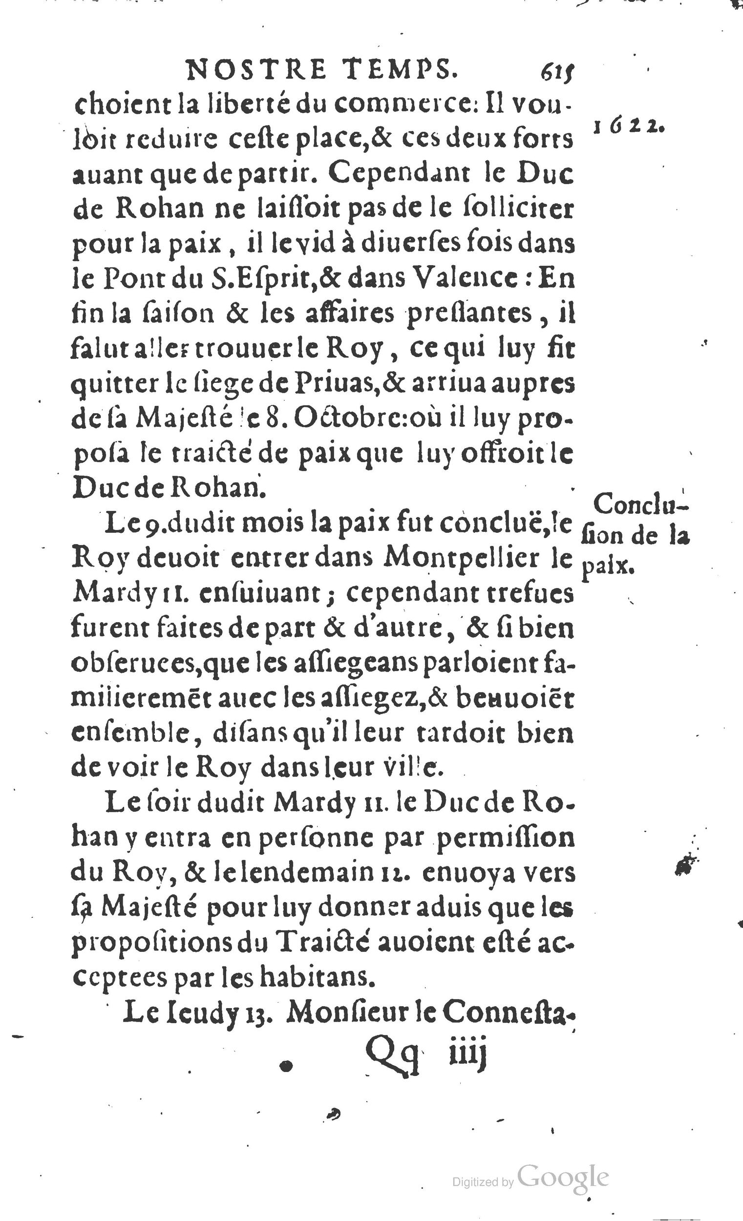 1624 - Joseph Bouillerot - Trésor de l’histoire générale de notre temps - BM Lyon