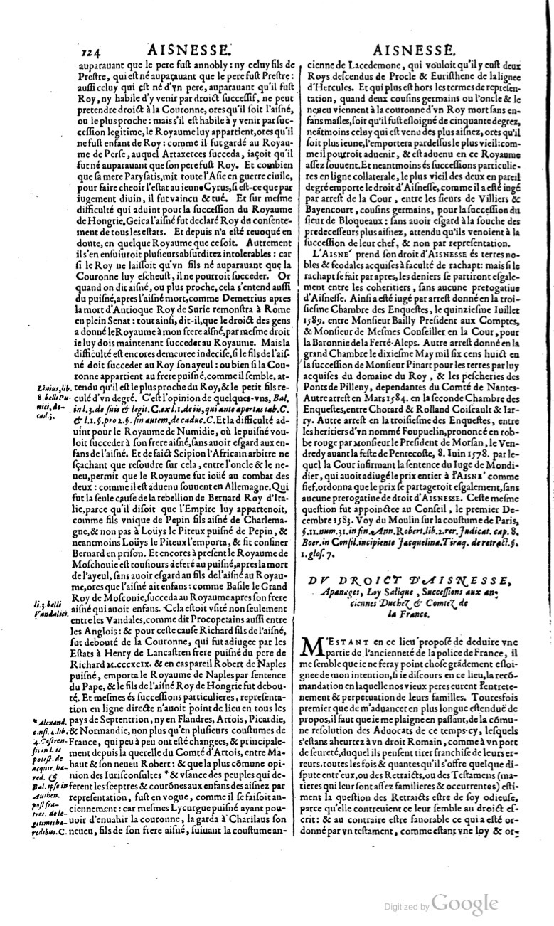 1629 - Veuve Nicolas Buon - Trésor du droit français (21754 T. 1) - BM Lyon