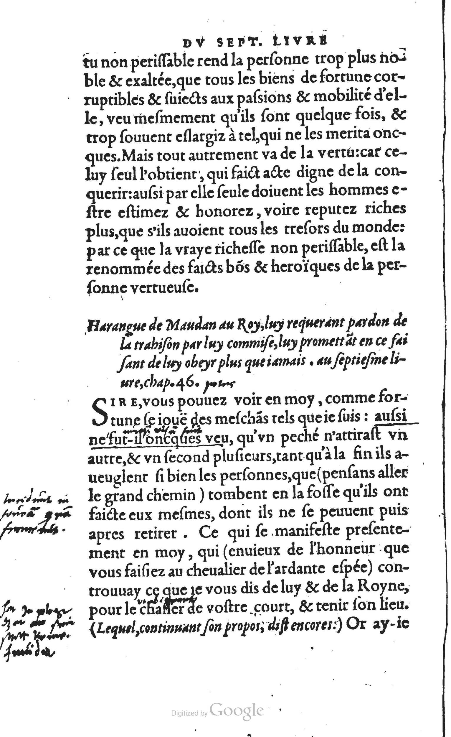 1560 - Vincent Sertenas et Gilles Robinot - Trésor des Amadis - British Library