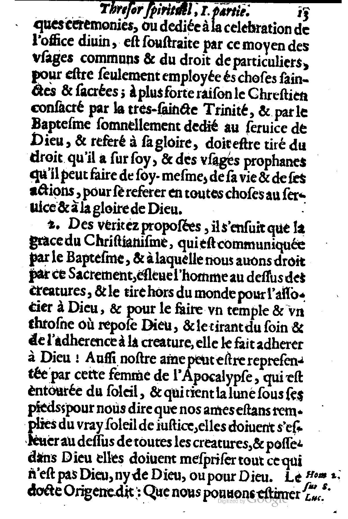 1635 - Sébastien Huré - Trésor spirituel contenant les obligations - BM Lyon