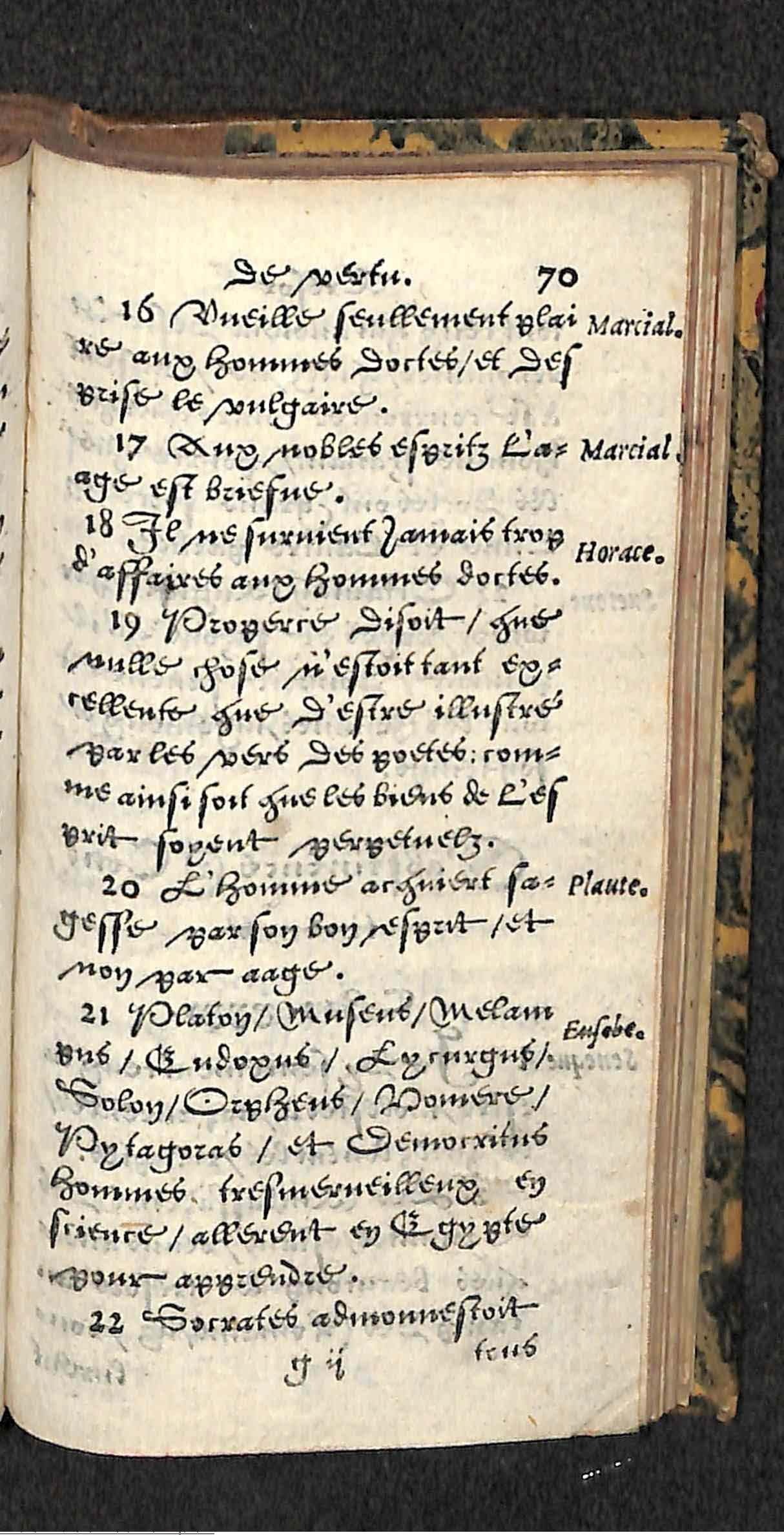 1560 - Hans de Laet - Trésor de vertu - Angers-archives