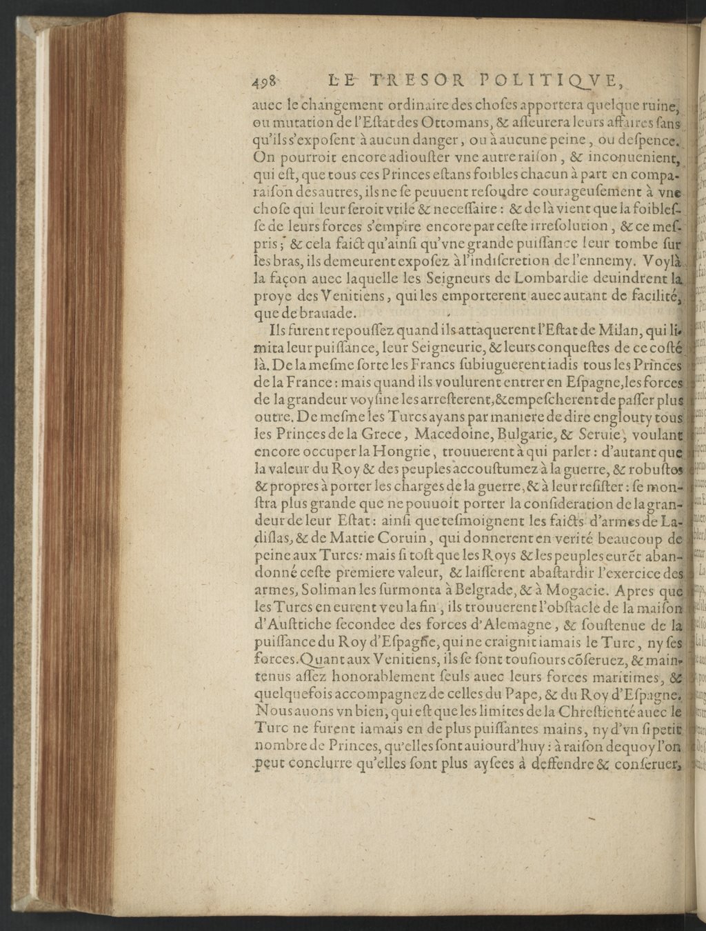 1608 - Nicolas Du Fossé - Trésor politique - BnF Tolbiac 1608 - Nicolas Du Fossé - Trésor politique - BnF Tolbiac