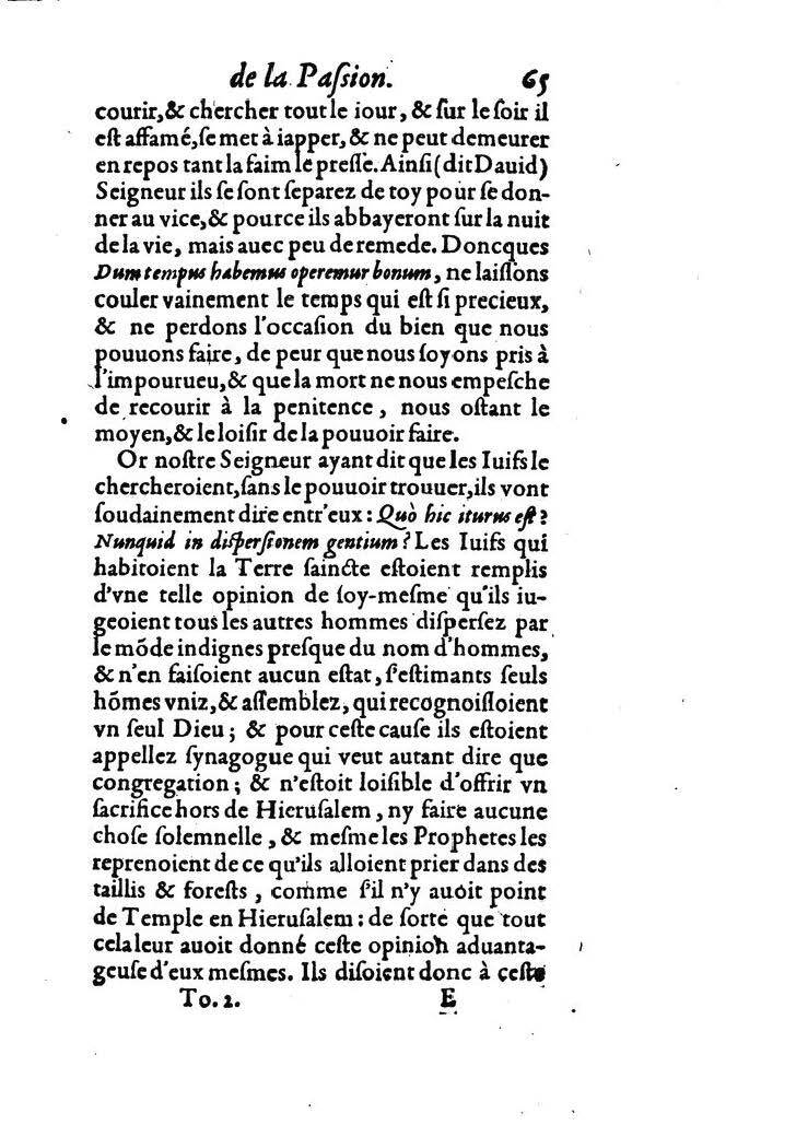 1607 - Nicolas Du Fossé - Trésor quadragésimal - T 02 - BM Lyon
