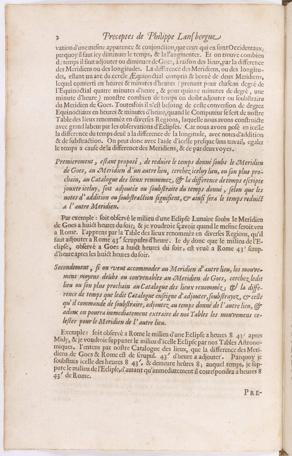 1634 - Zacharie Roman - Les Tables perpétuelles - BnF Arsenal