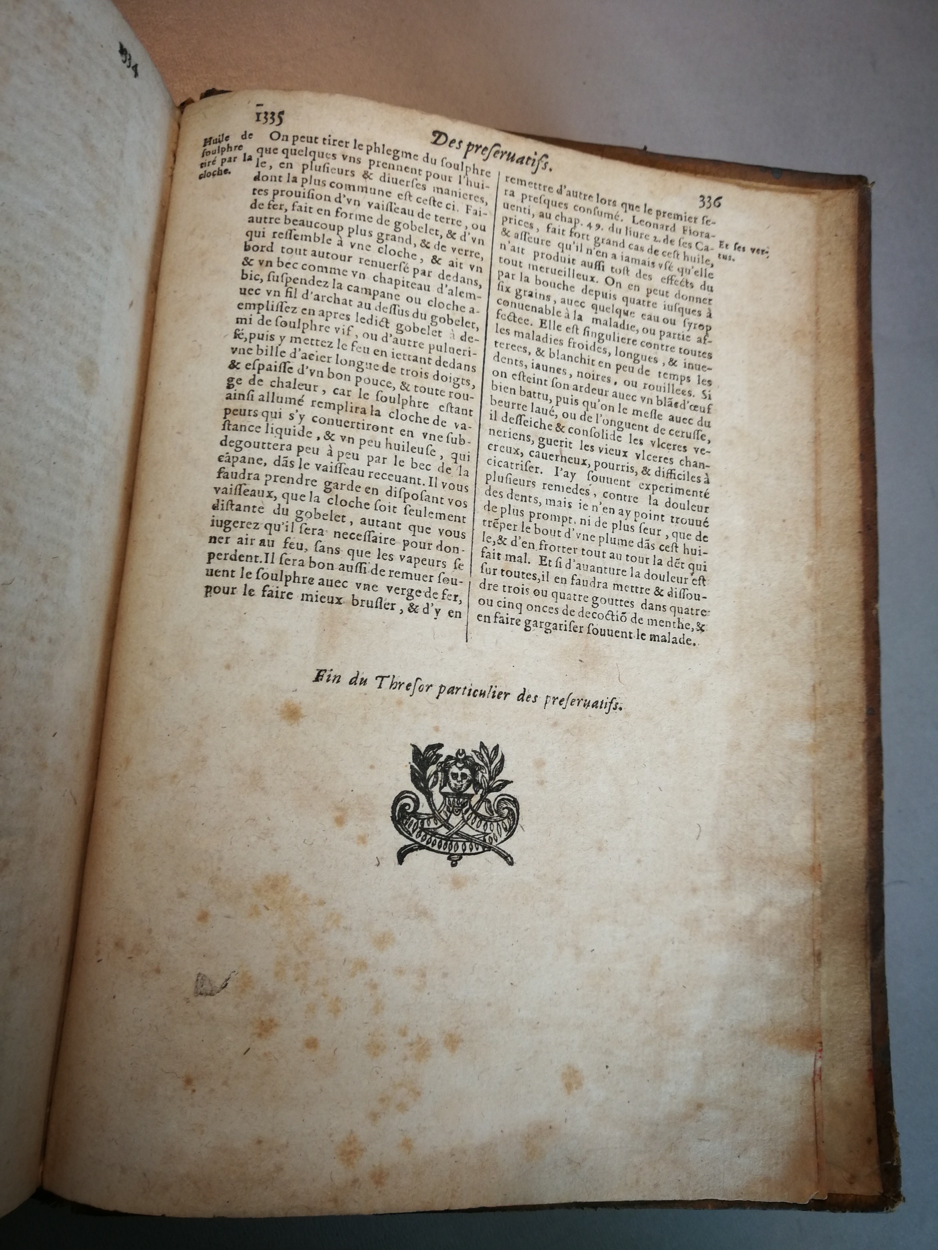 1609 - Étienne Gamonet - Grand dispensaire ou Trésor général et particulier des préservatifs - BM Marseille 1609 - Étienne Gamonet - Grand dispensaire ou Trésor général et particulier des préservatifs - BM Marseille