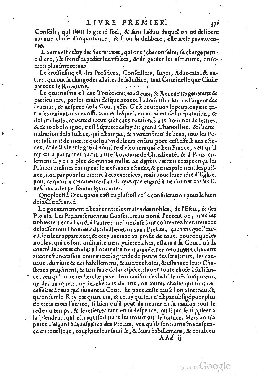 1611 - Pierre Chevalier - Trésor politique - UGent
