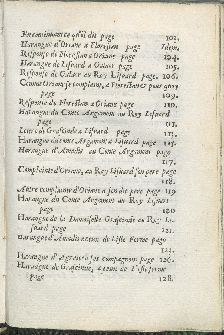 1559 - Pierre Regnard - Trésor des Amadis - Det KLG Copenhague