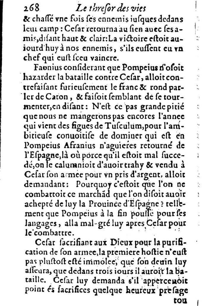 1611 - Pierre Rigaud - Trésor des vies de Plutarque - BM Lyon