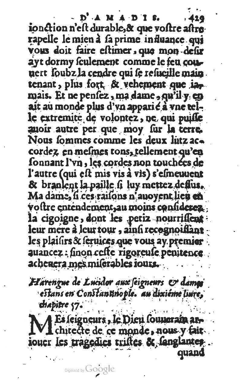 1567 - Jean Pygot - Trésor des Amadis - BM Lyon