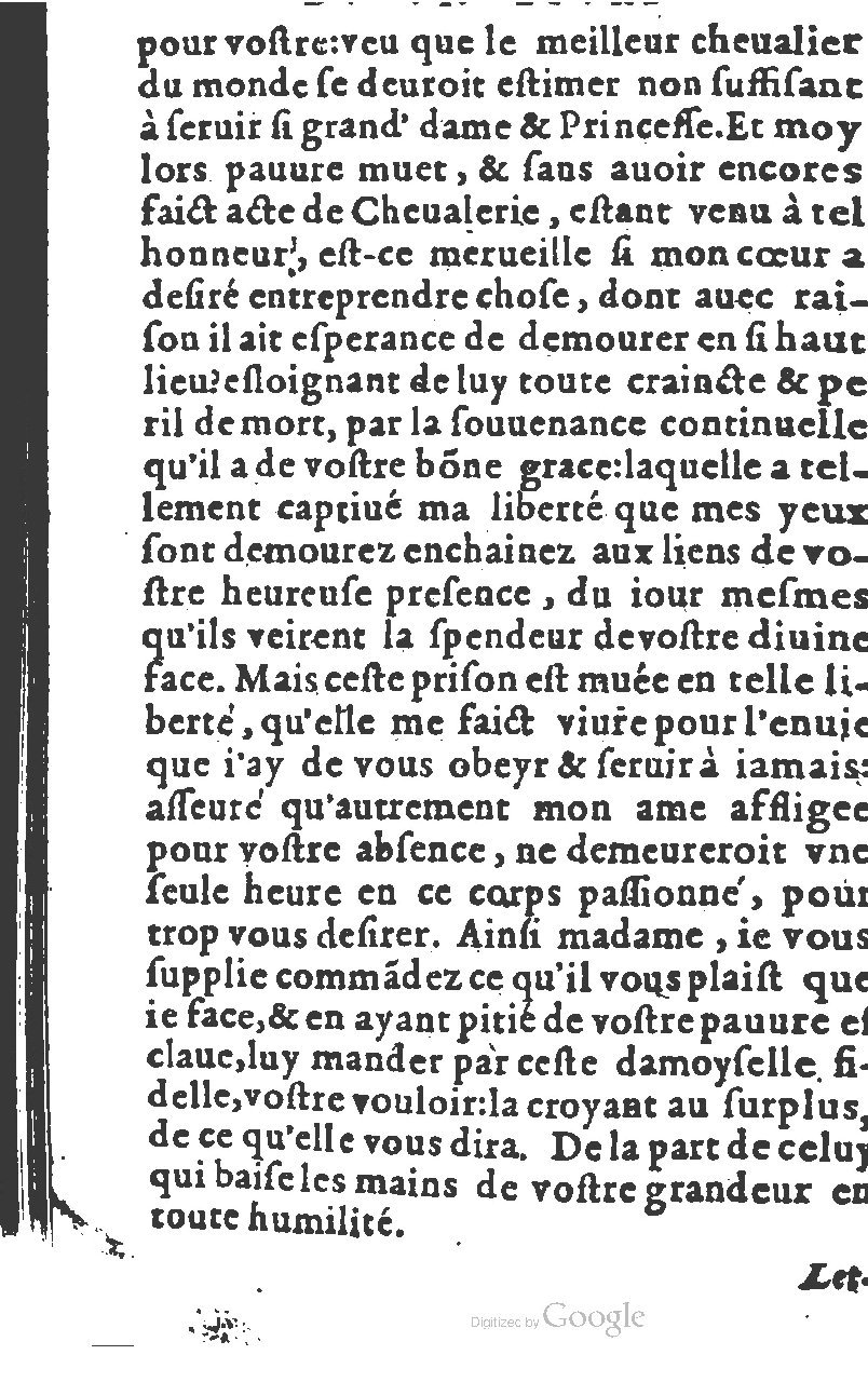 1582 - Jean Huguetan - Trésor des Amadis T. 1 - BM Lyon