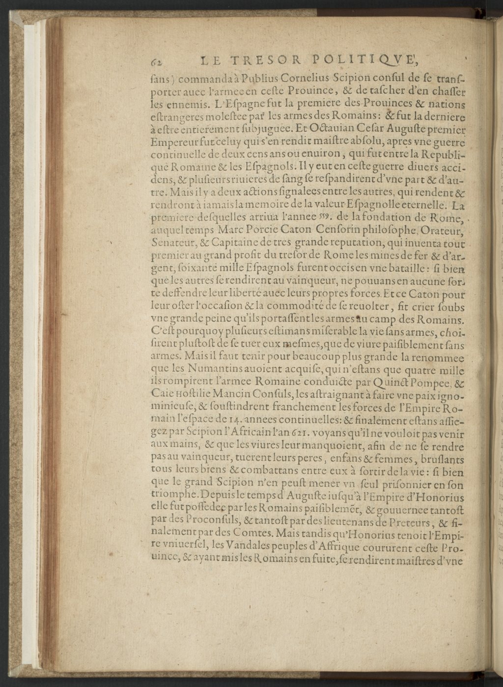 1608 - Nicolas Du Fossé - Trésor politique - BnF Tolbiac
