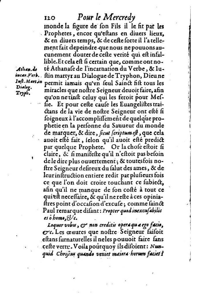1607 - Nicolas Du Fossé - Trésor quadragésimal - T 02 - BM Lyon