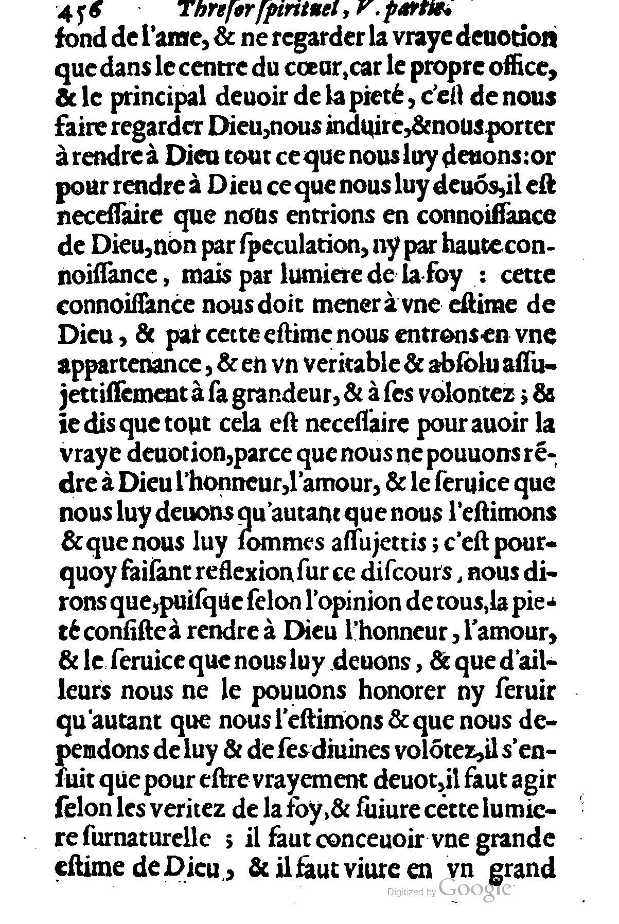 1635 - Sébastien Huré - Trésor spirituel contenant les obligations - BM Lyon