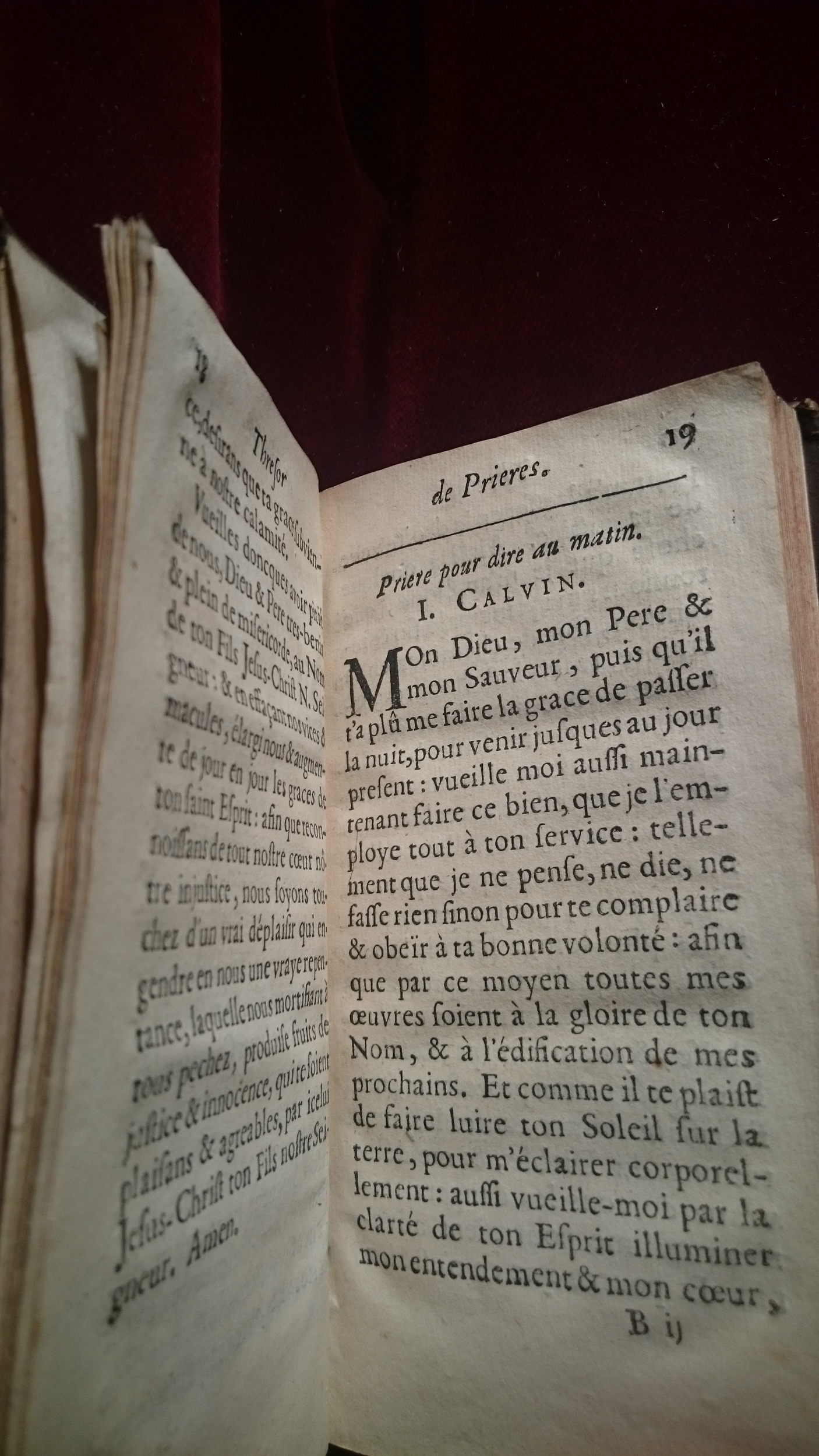 1650 - Louis Vendosme - Trésor des prières, méditations et instructions chrétiennes - BM Amiens