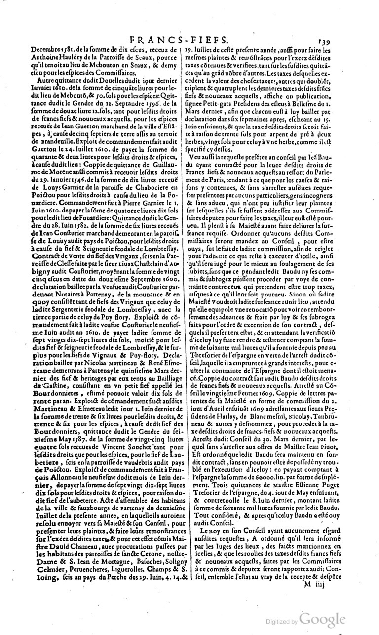 1629 - Veuve Nicolas Buon - Trésor du droit français (21754 T. 2) - BM Lyon