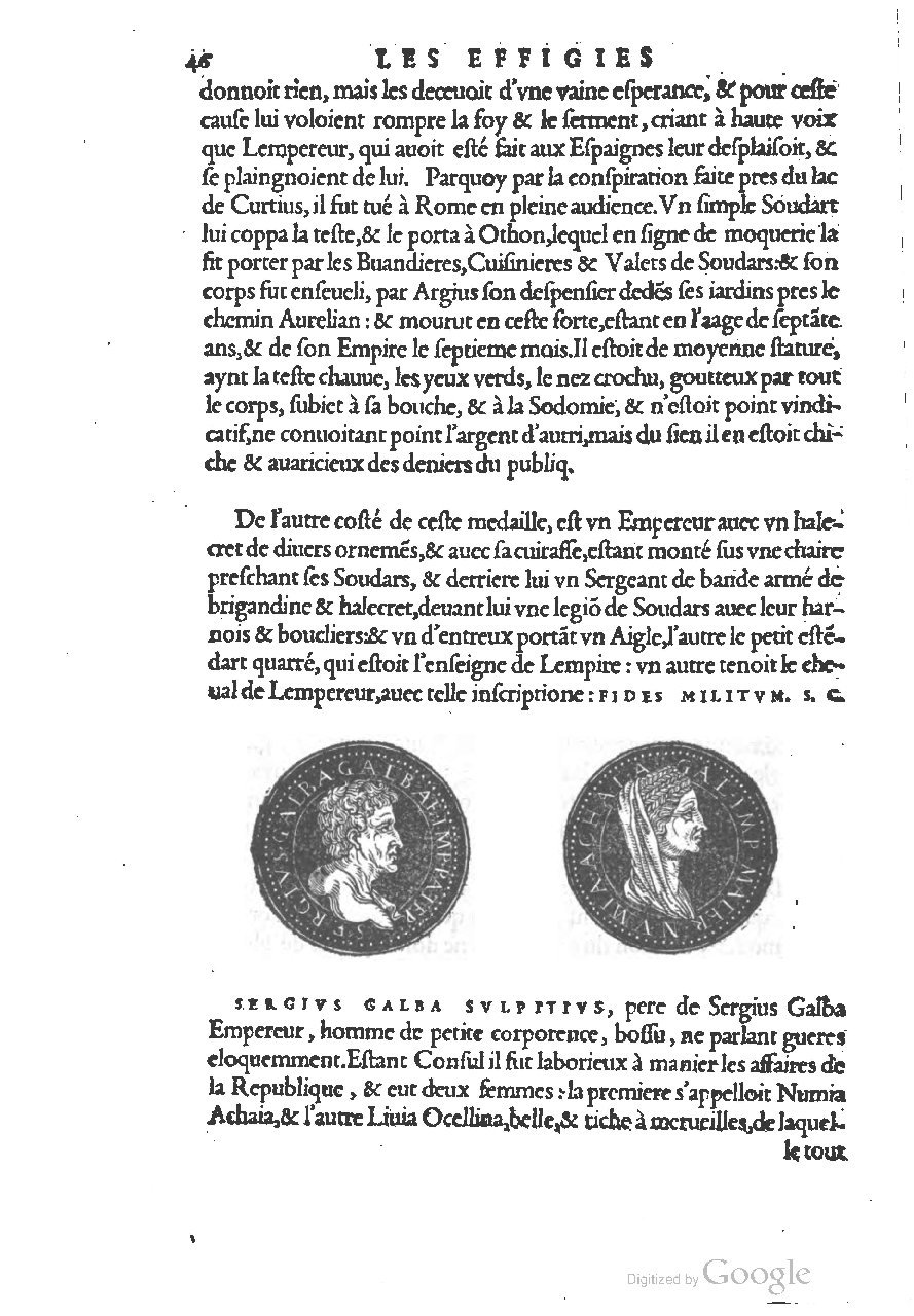 1553 - Jacopo Strada et Thomas Guérin - Épitome du Trésor des antiquités - UGent