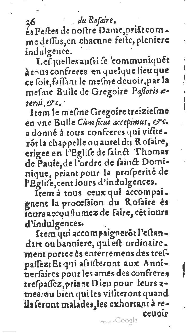 1615 - Jean Bogart - Trésor des indulgences du saint Rosaire - UGent