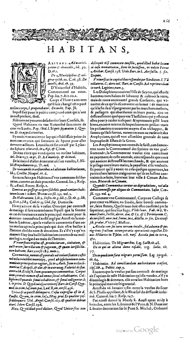 1629 - Veuve Nicolas Buon - Trésor du droit français (21754 T. 2) - BM Lyon