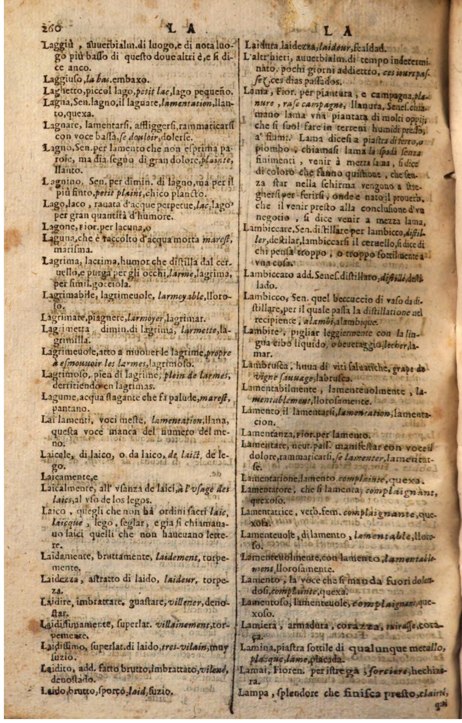 1644 - Jacques Crespin - Trésor des trois langues - Passau 1644 - Jacques Crespin - Trésor des trois langues - Passau