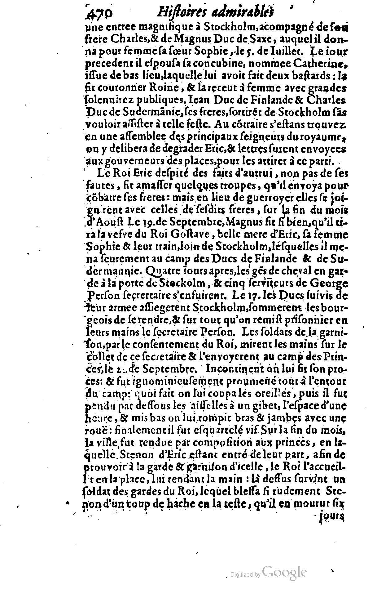 1628 - Jacques Crespin - Trésor d’histoires admirables et mémorables - BSB Munich