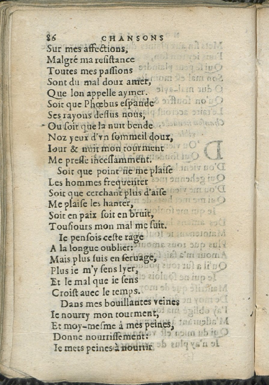 1575 - Pierre Brenouzet - Trésor de tous les recueils de chansons, tant amoureuses, rustiques, que musicales - Det KLG Copenhague