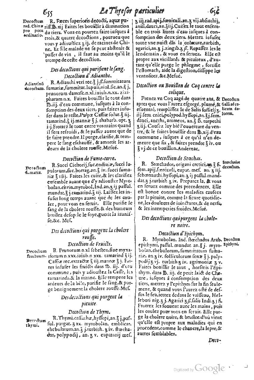 1616 - Étienne Gamonet - Grand trésor ou dispensaire - BSB Munich