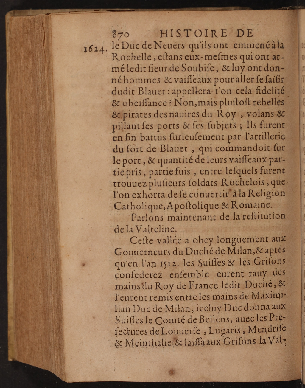 1626 - Joseph Bouillerot - Trésor de l’histoire générale de notre temps - BnF Arsenal