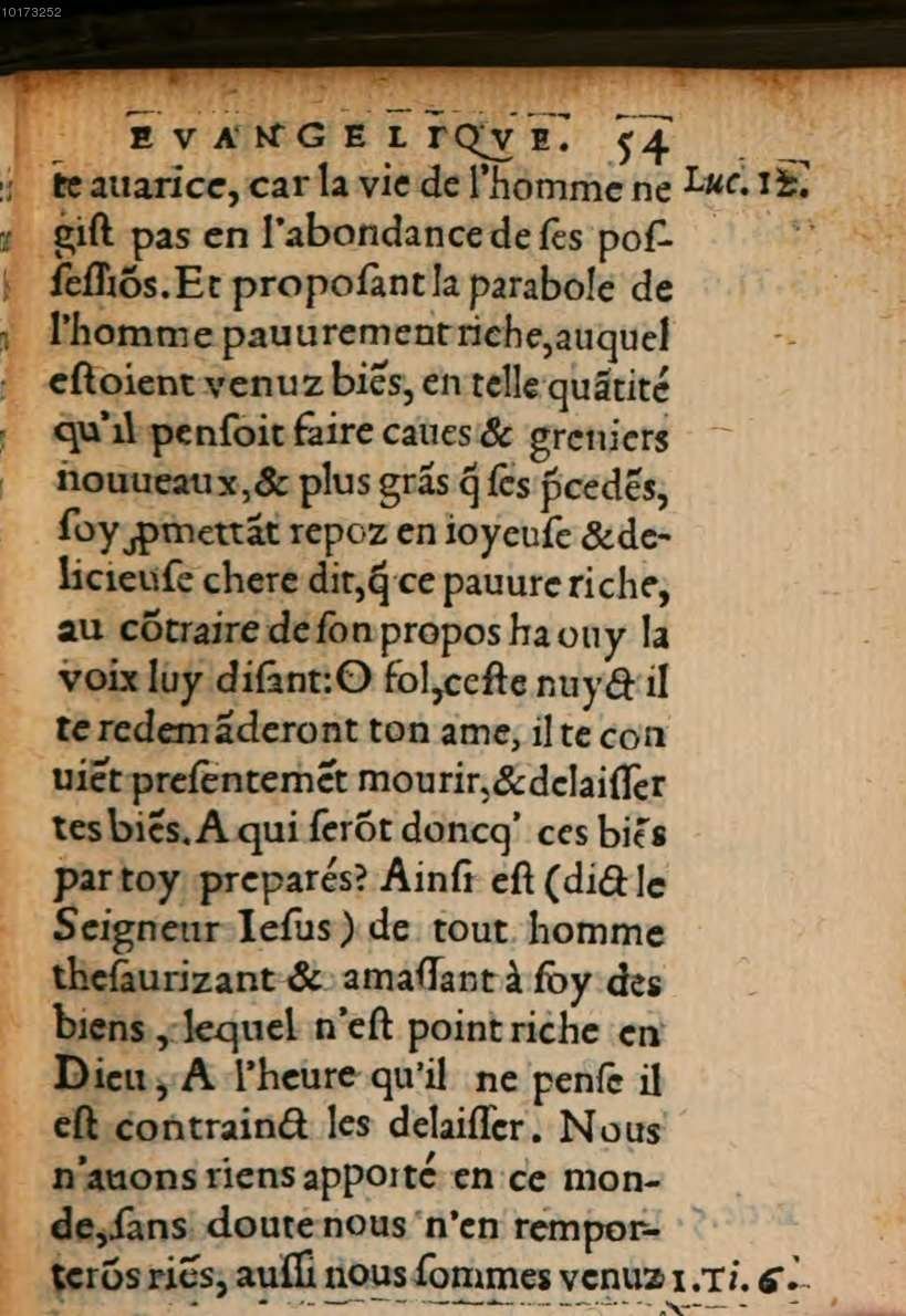 1548 - René Avril et Vivant Gaulterot - Perle précieuse évangélique et Trésor divin - BSB Munich