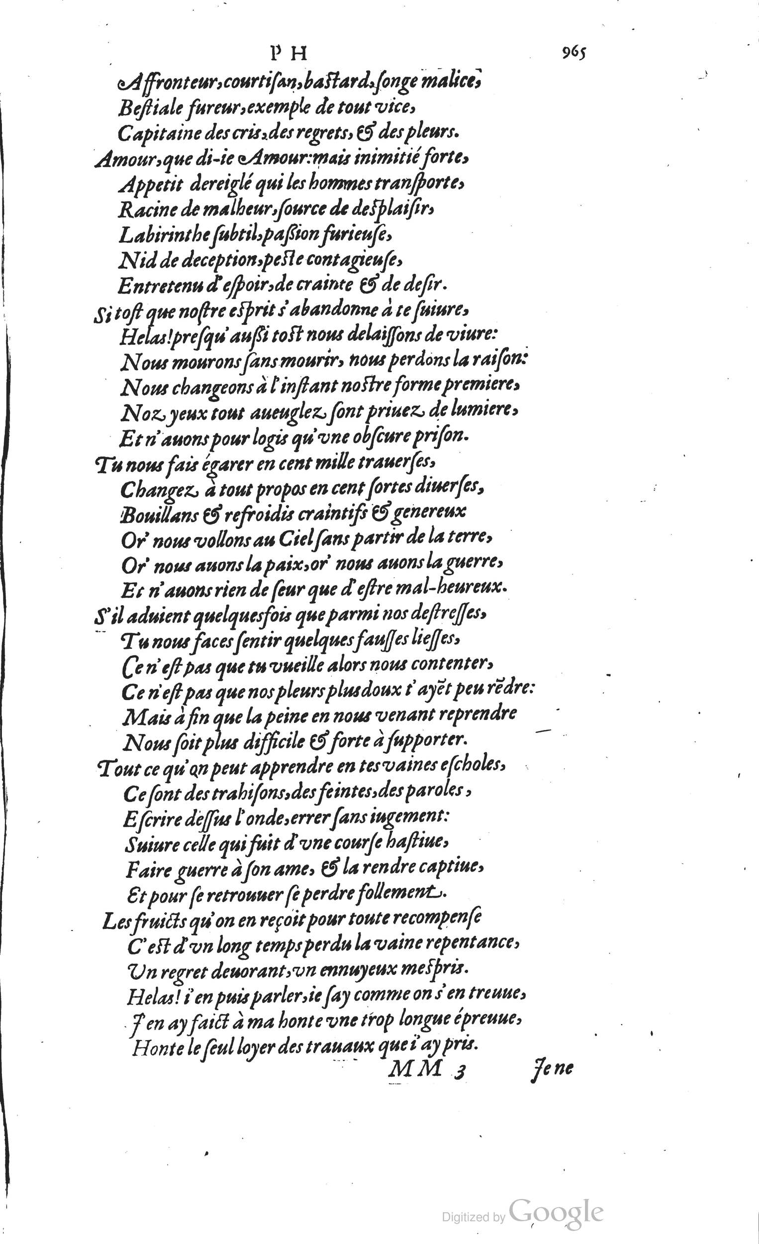 1585 - Barthélemy Honorat - Bibliothèques françaises - BSB Munich