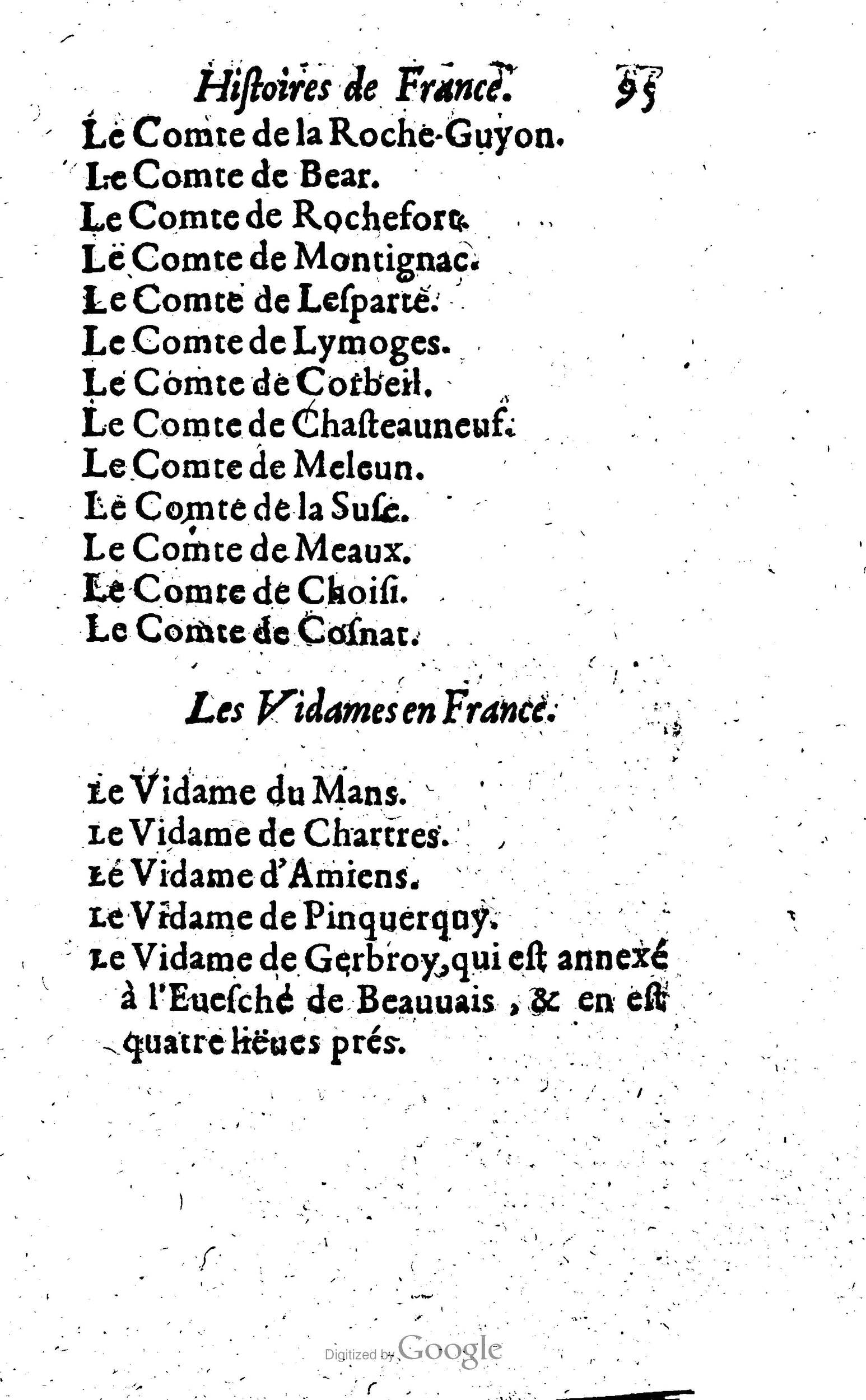 1619 - Jean Corrozet - Trésor des histoires de France - Anvers Musée Plantin-Moretus