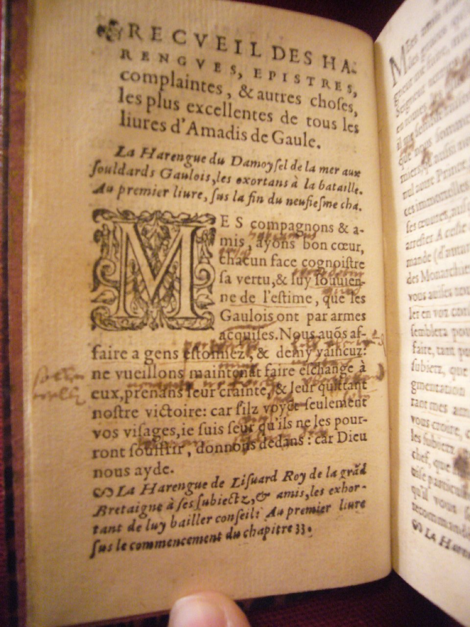 1564 - Vincent Norment et Jeanne Bruneau - Trésor des Amadis - BnF