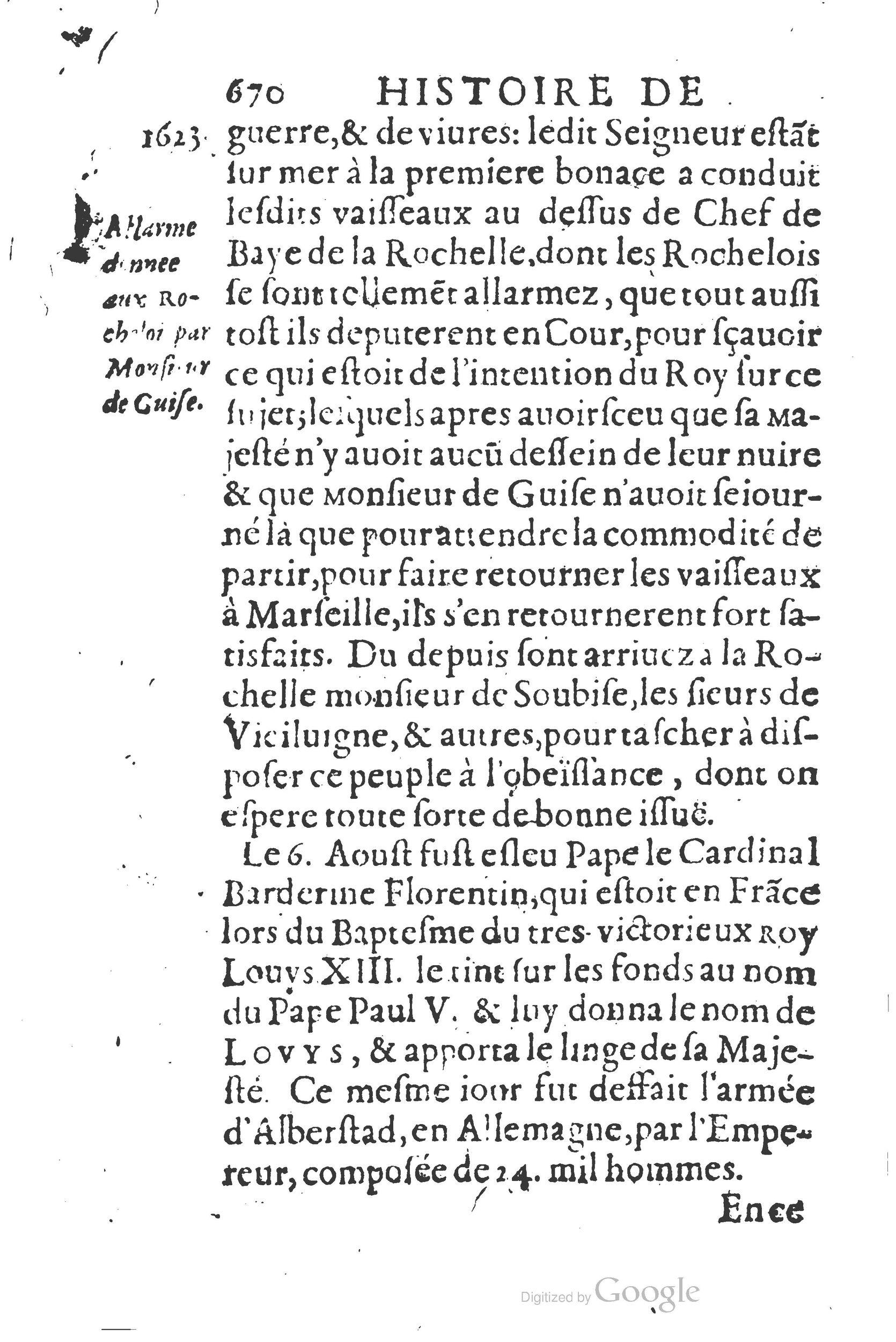 1626 - Joseph Bouillerot - Trésor de l’histoire générale de notre temps - BSB Munich