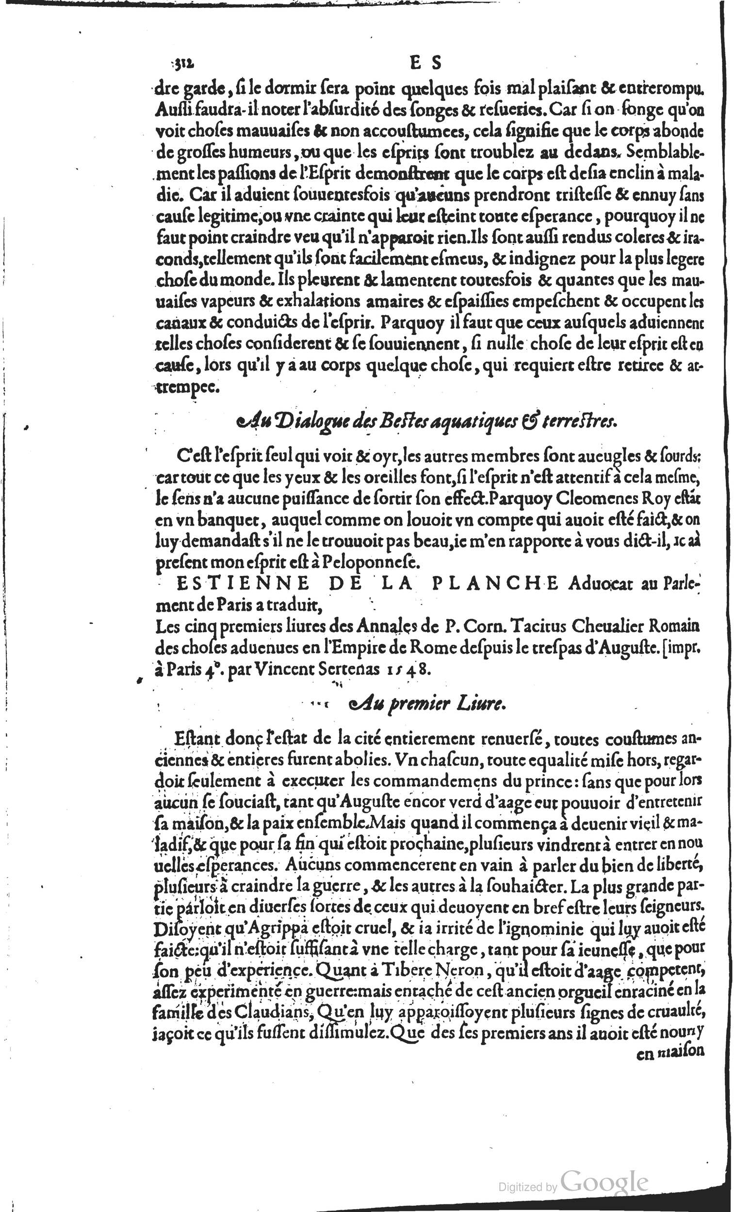1585 - Barthélemy Honorat - Bibliothèques françaises - BSB Munich