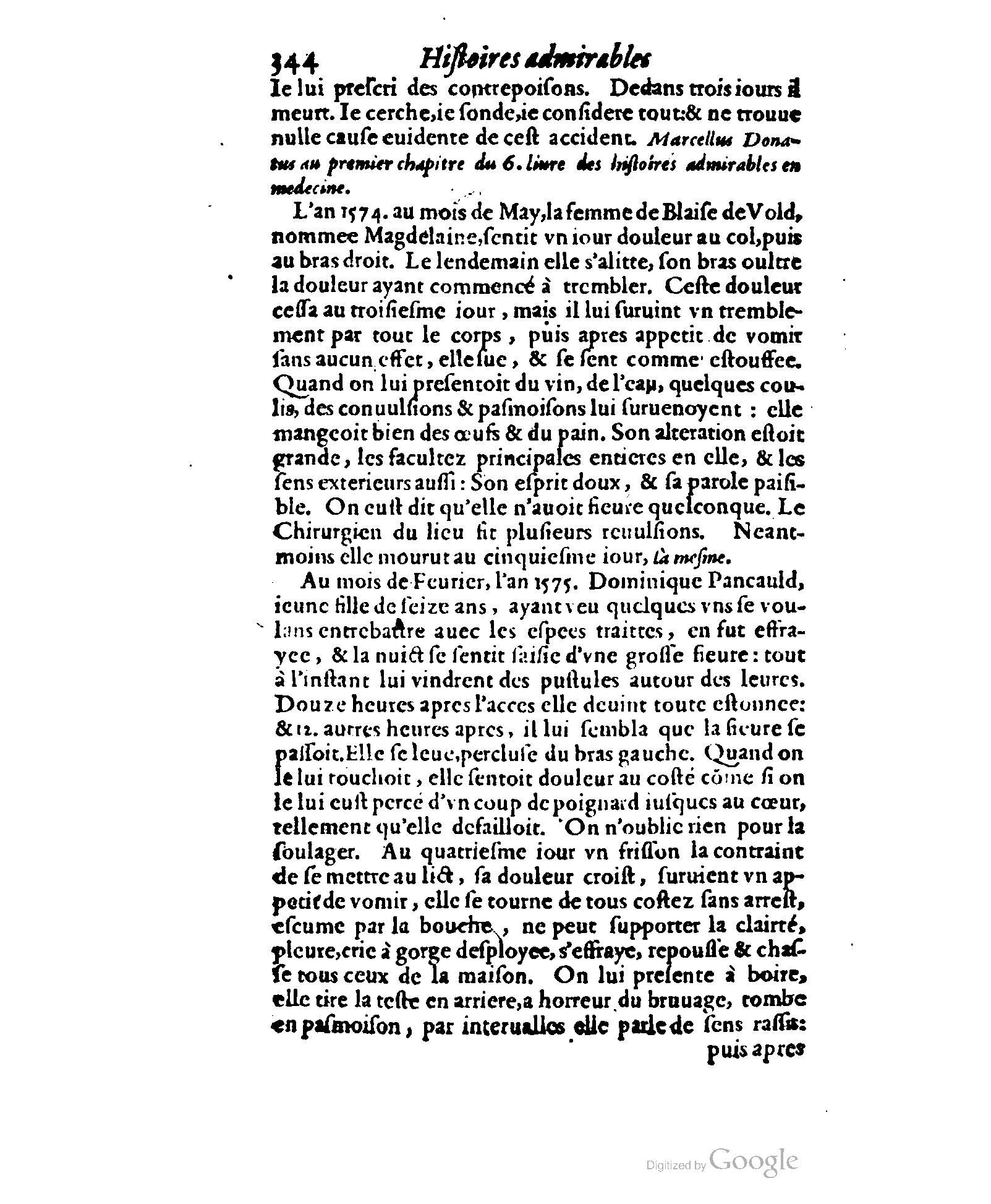 1620 - Samuel Crespin - Trésor d’histoires admirables et mémorables - BCU Lausanne 1620 - Samuel Crespin - Trésor d’histoires admirables et mémorables - BCU Lausanne