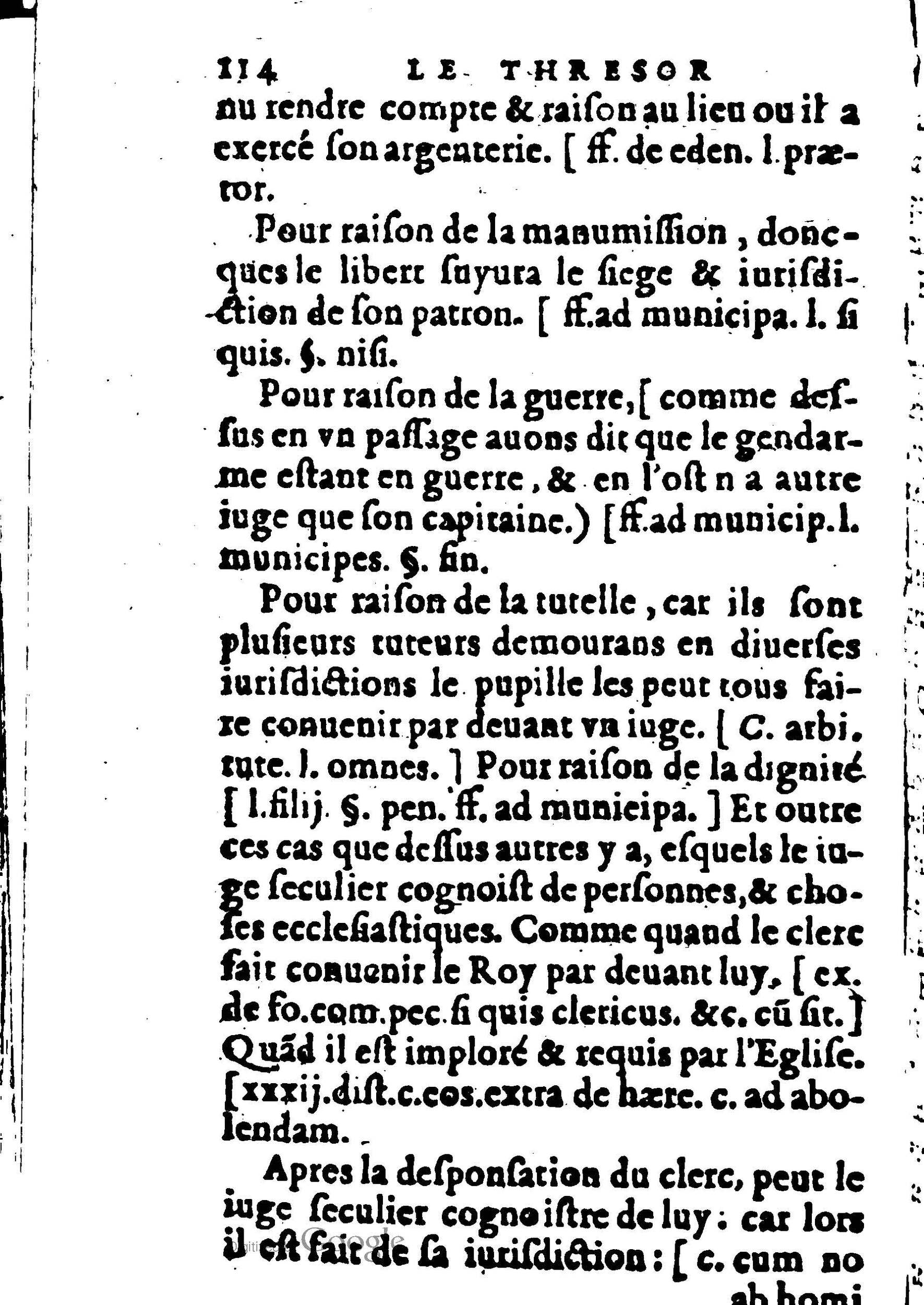 1605 - Pierre Rigaud - Trésor de pratique pour les juges - BM Lyon