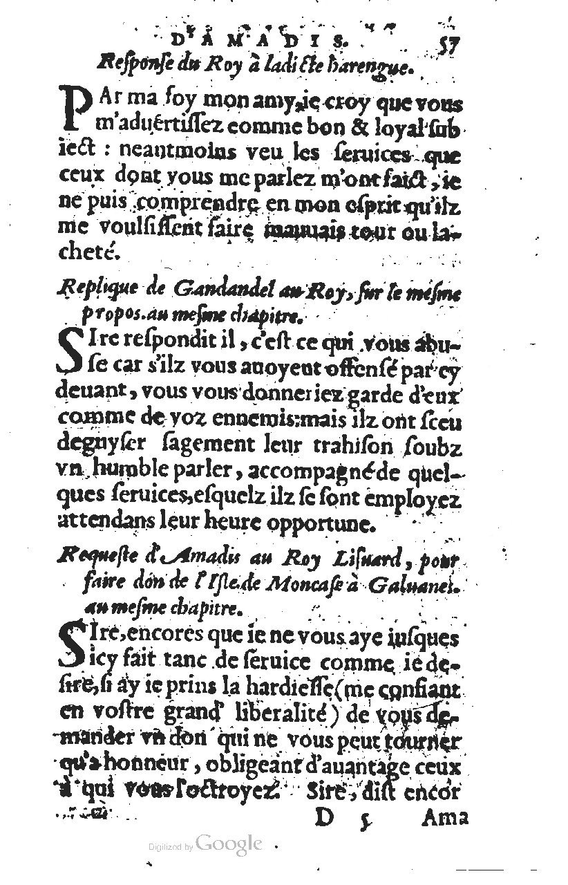 1567 - Jean Pygot - Trésor des Amadis - BM Lyon 1567 - Jean Pygot - Trésor des Amadis - BM Lyon