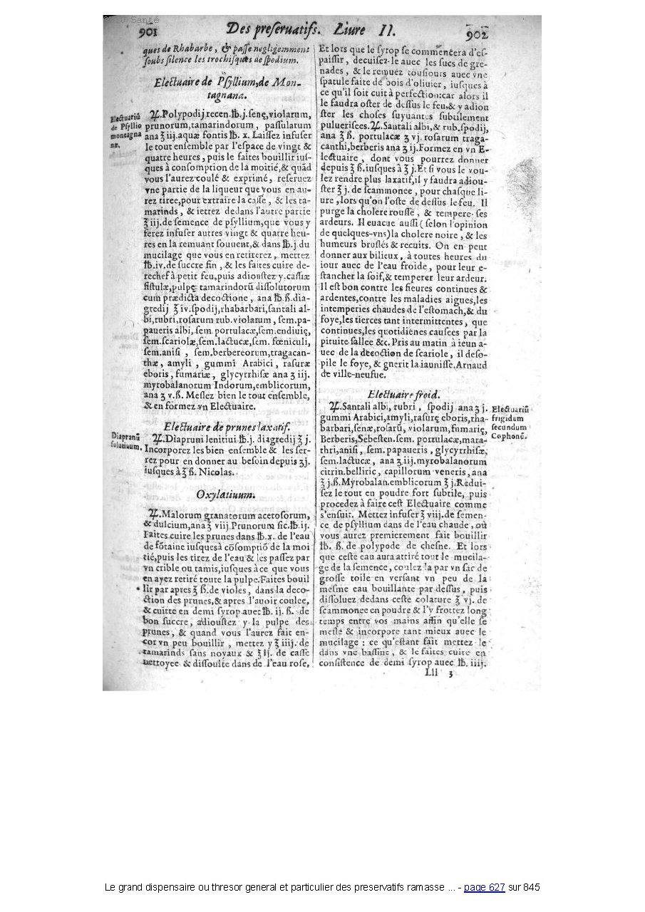 1609 - Étienne Gamonet - Grand dispensaire ou Trésor général et particulier des préservatifs - BIU Santé