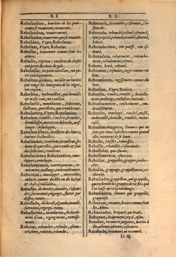 1607 - Marc Orry - Trésor des deux langues espagnole et française (Première et Seconde parties) - ÖNB Wien
