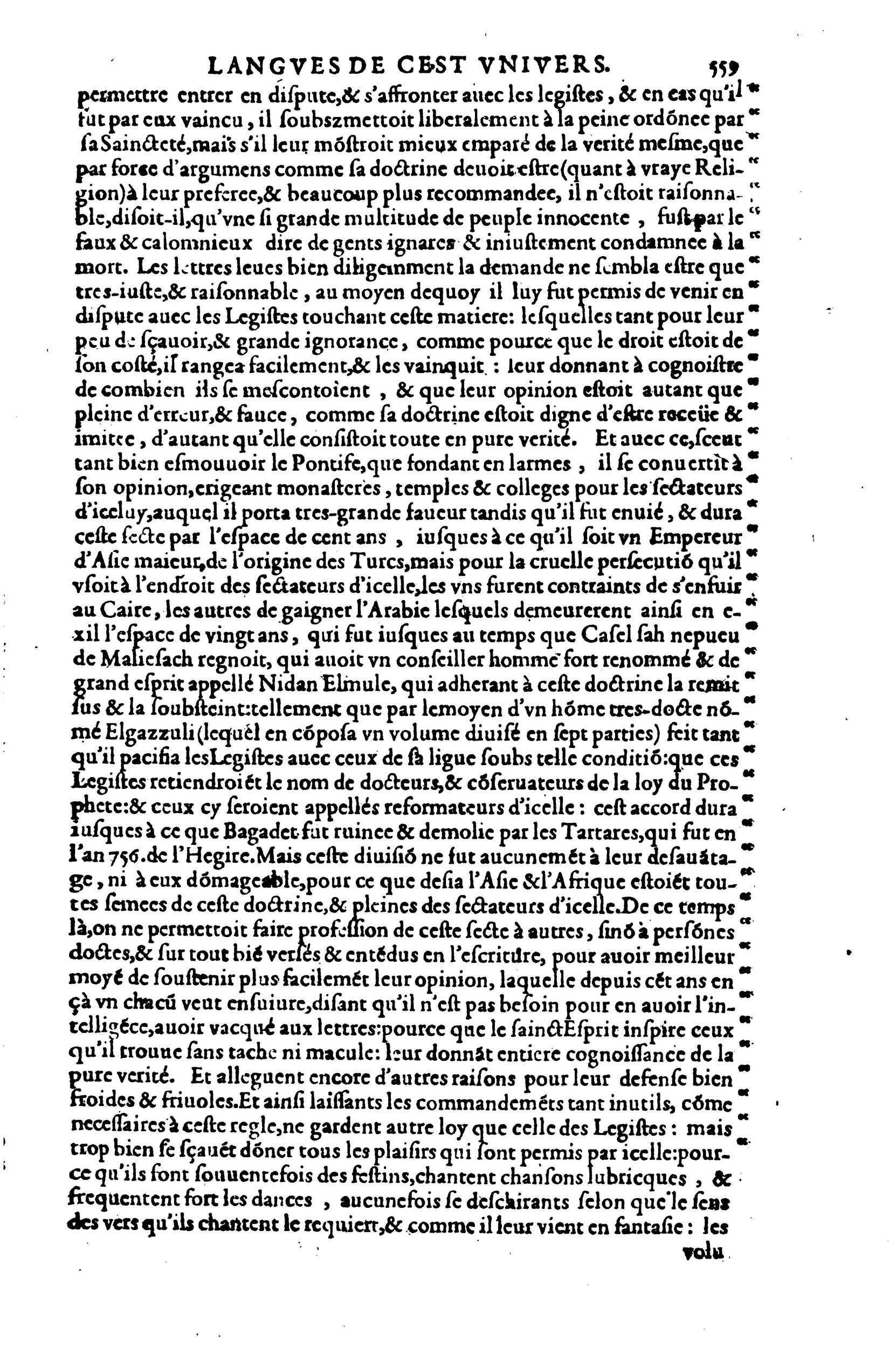 1608 - Nicolas Du Fossé - Trésor politique - BnF Tolbiac