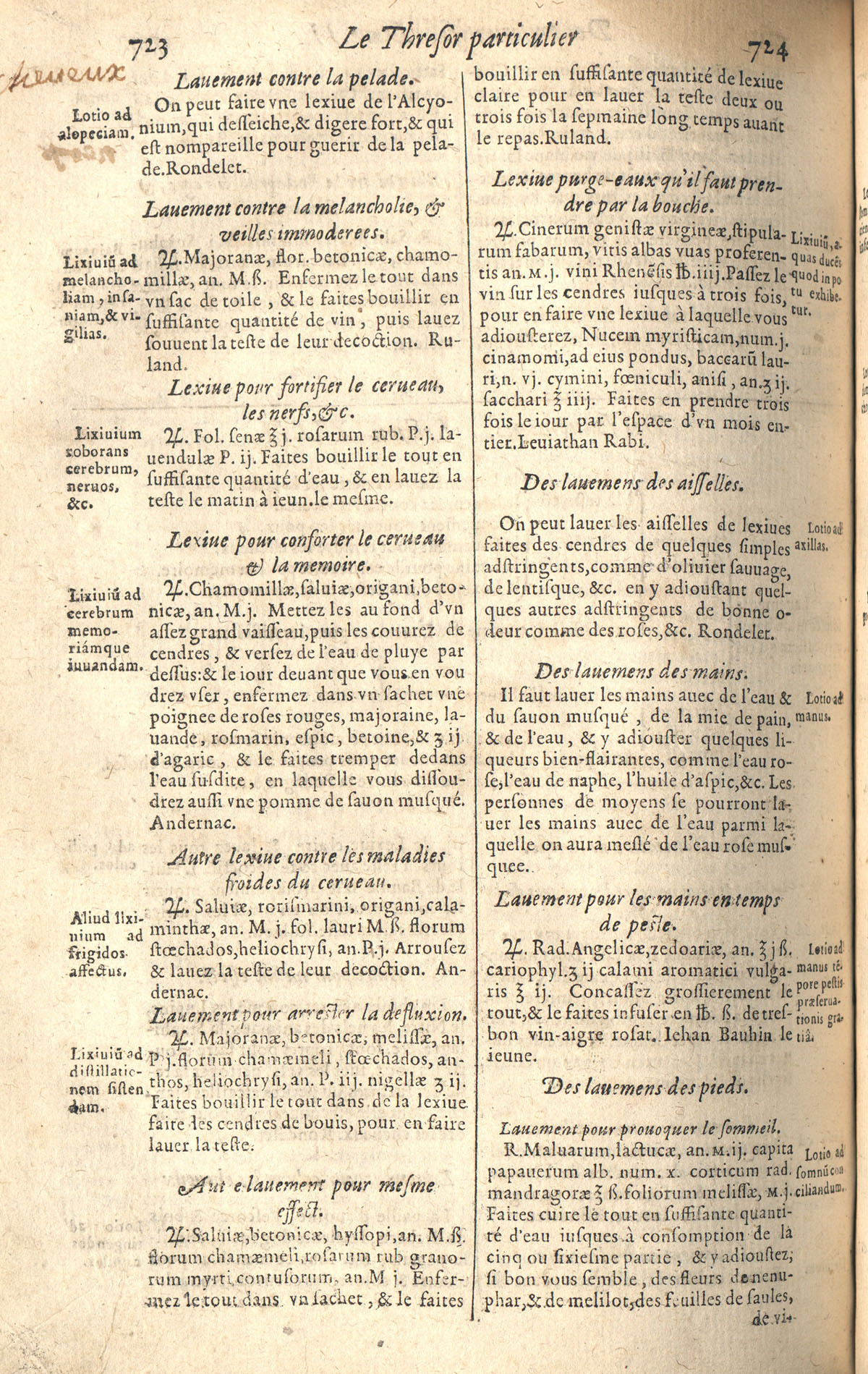 1610 - Étienne Gamonet - Grand Trésor ou dispensaire - CESR Tours