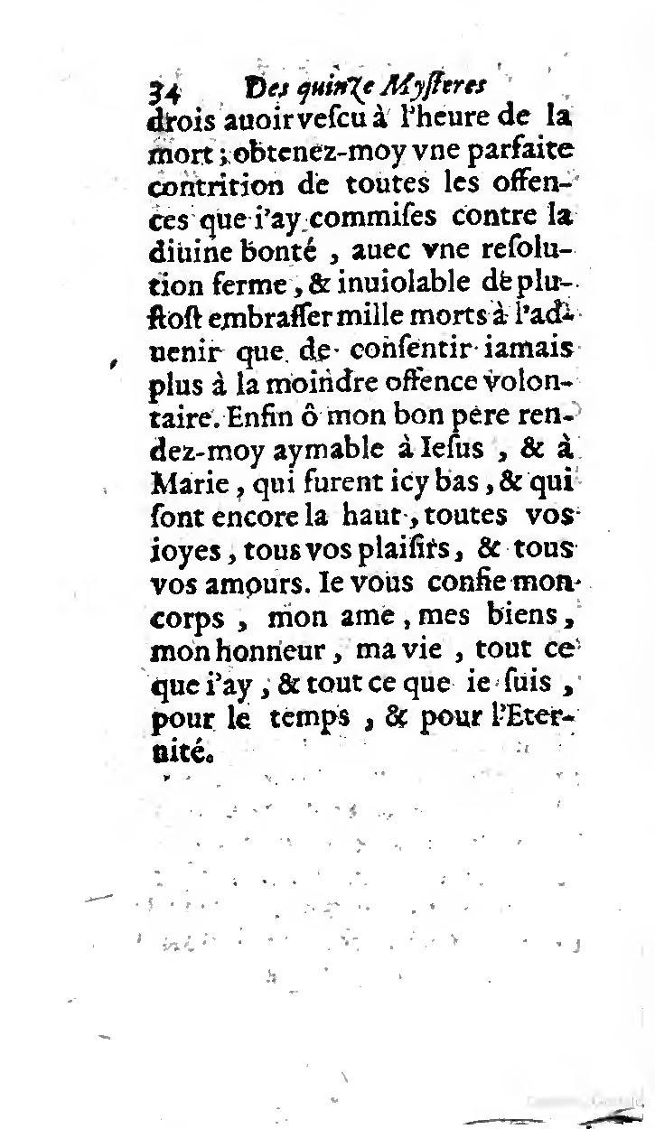 1646 - Jean Piot - Trésor inestimable de Saint-Joseph - BNC Rome
