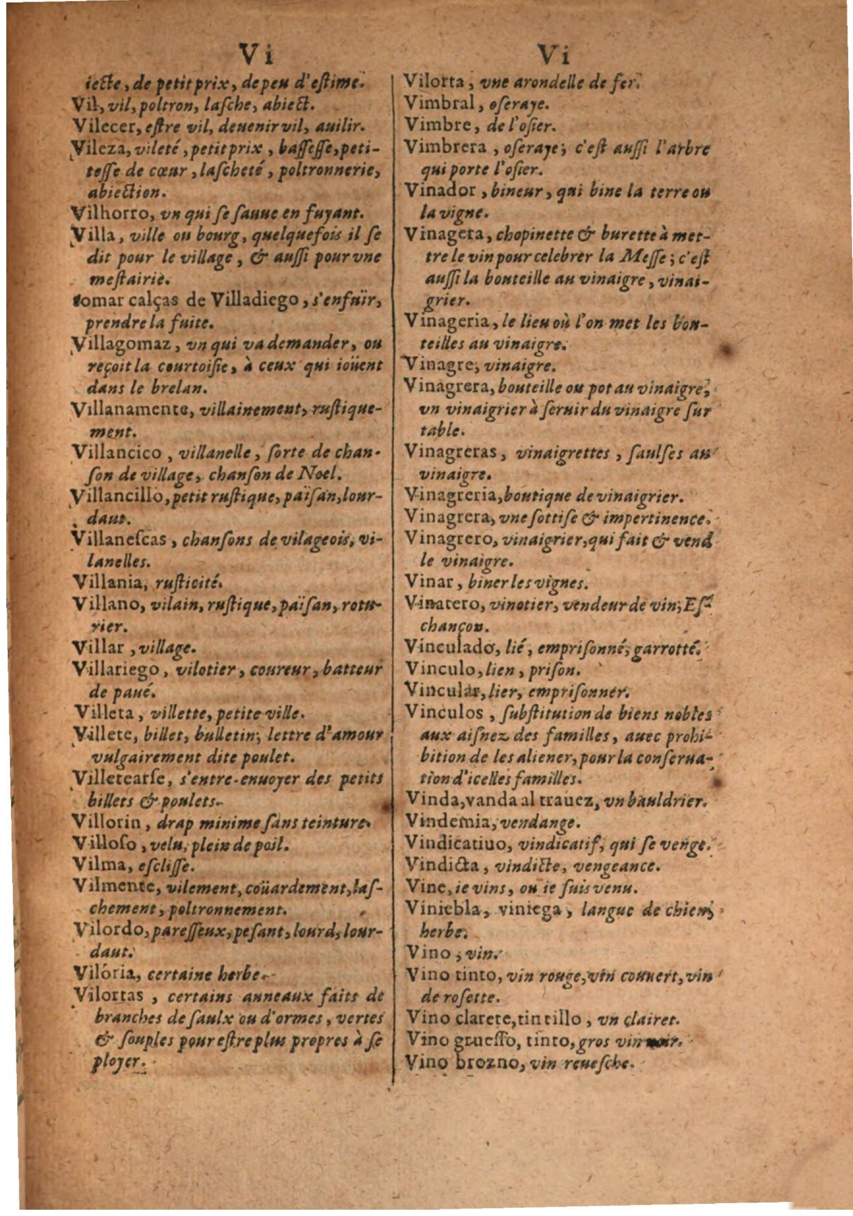 1645 - A. de Sommaville et A. Courbé - Trésor des deux langues espagnole et française - BSB Munich