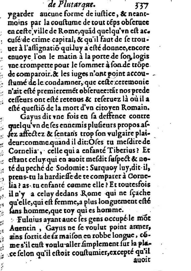 1611 - Pierre Rigaud - Trésor des vies de Plutarque - BM Lyon