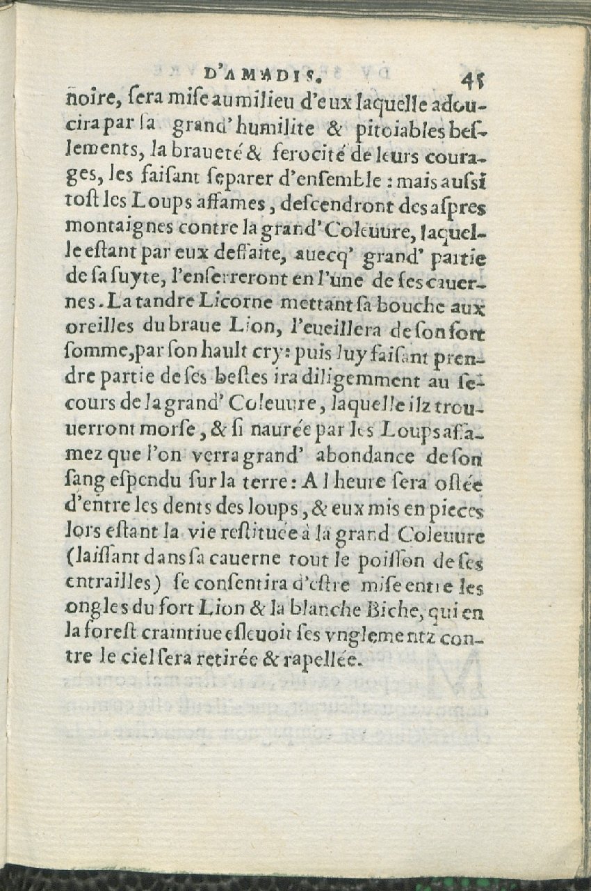 1559 - Pierre Regnard - Trésor des Amadis - Det KLG Copenhague