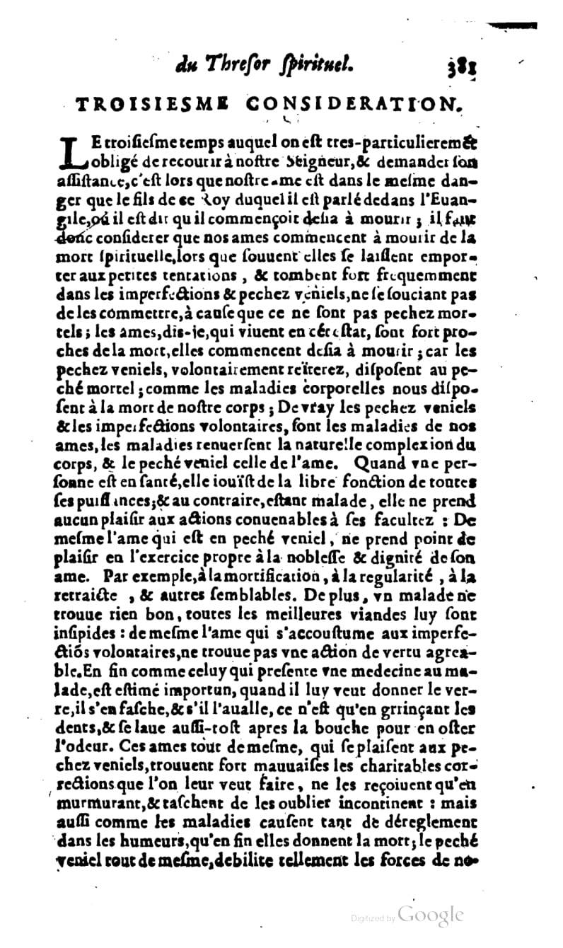 1637 - s.n. - Trésor spirituel des âmes religieuses - BM Lyon