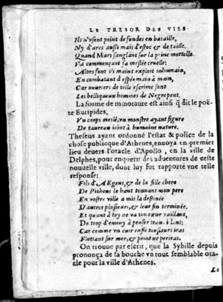 1574 - Benoît Rigaud - Trésor des vies de Plutarque - Avignon
