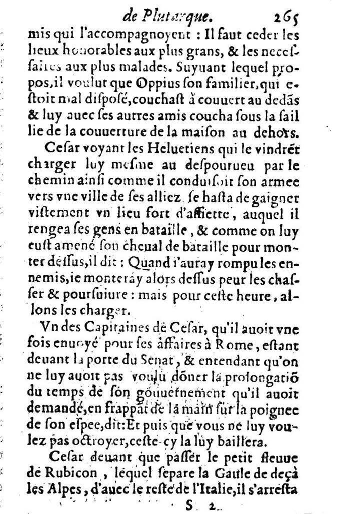 1611 - Pierre Rigaud - Trésor des vies de Plutarque - BM Lyon